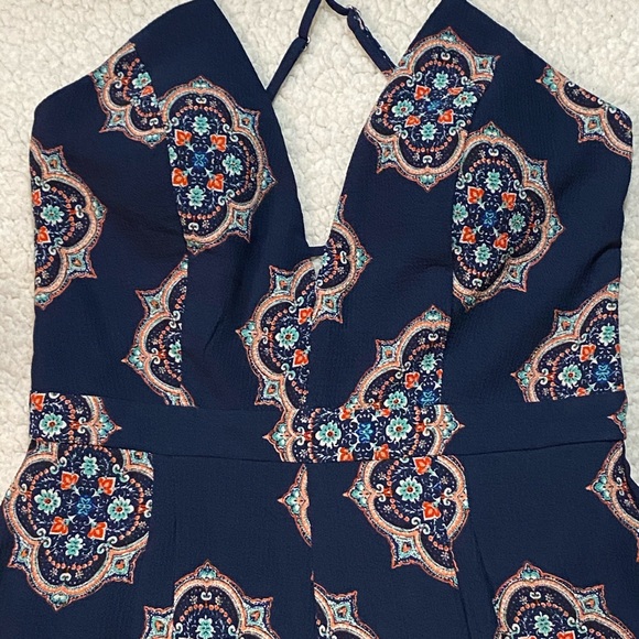 Romper Cristal Sky blue size#5 sleeveless - Picture 5 of 8